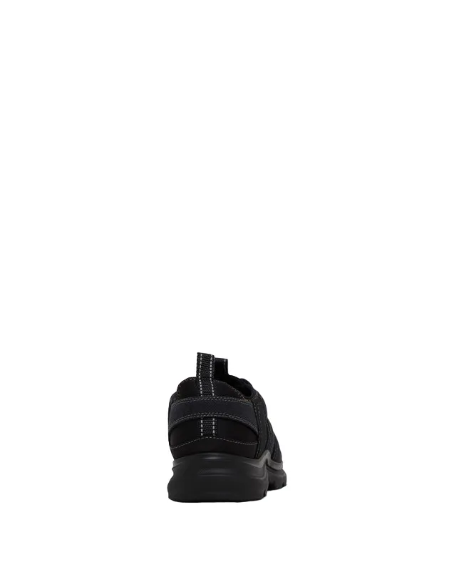 Mens Hush Puppies Asir Sandals Black