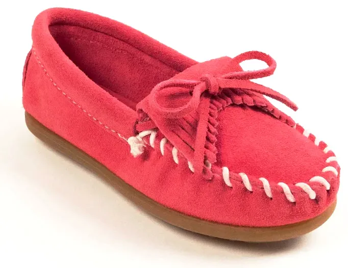 Minnetonka Kids' Kilty Hardsole Moccasin