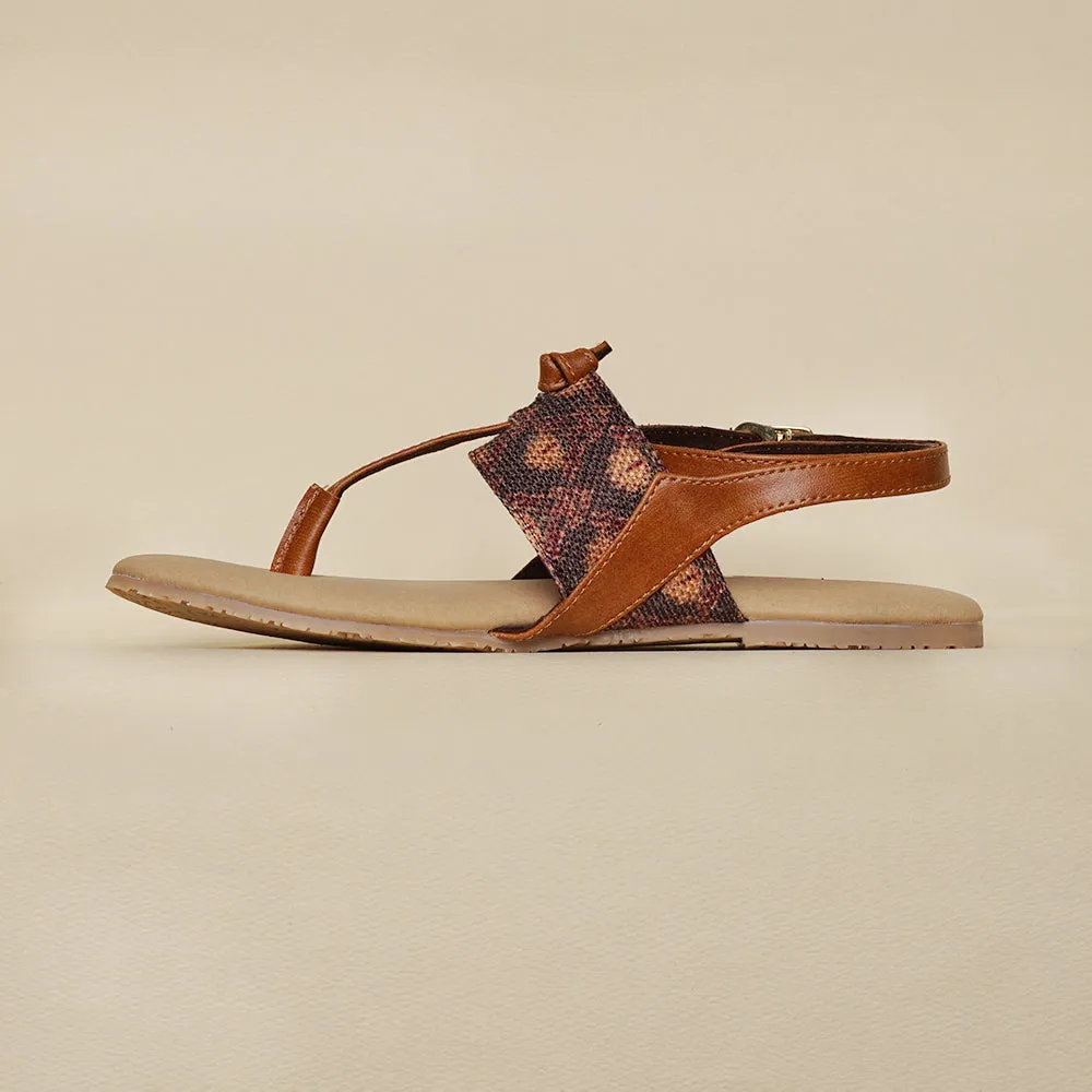 Mysore Garden T Strap Sandal