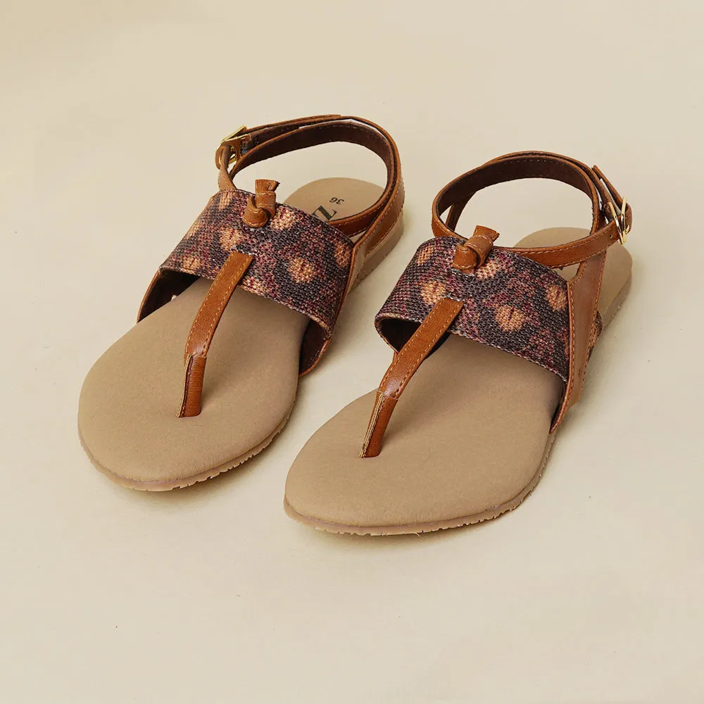 Mysore Garden T Strap Sandal