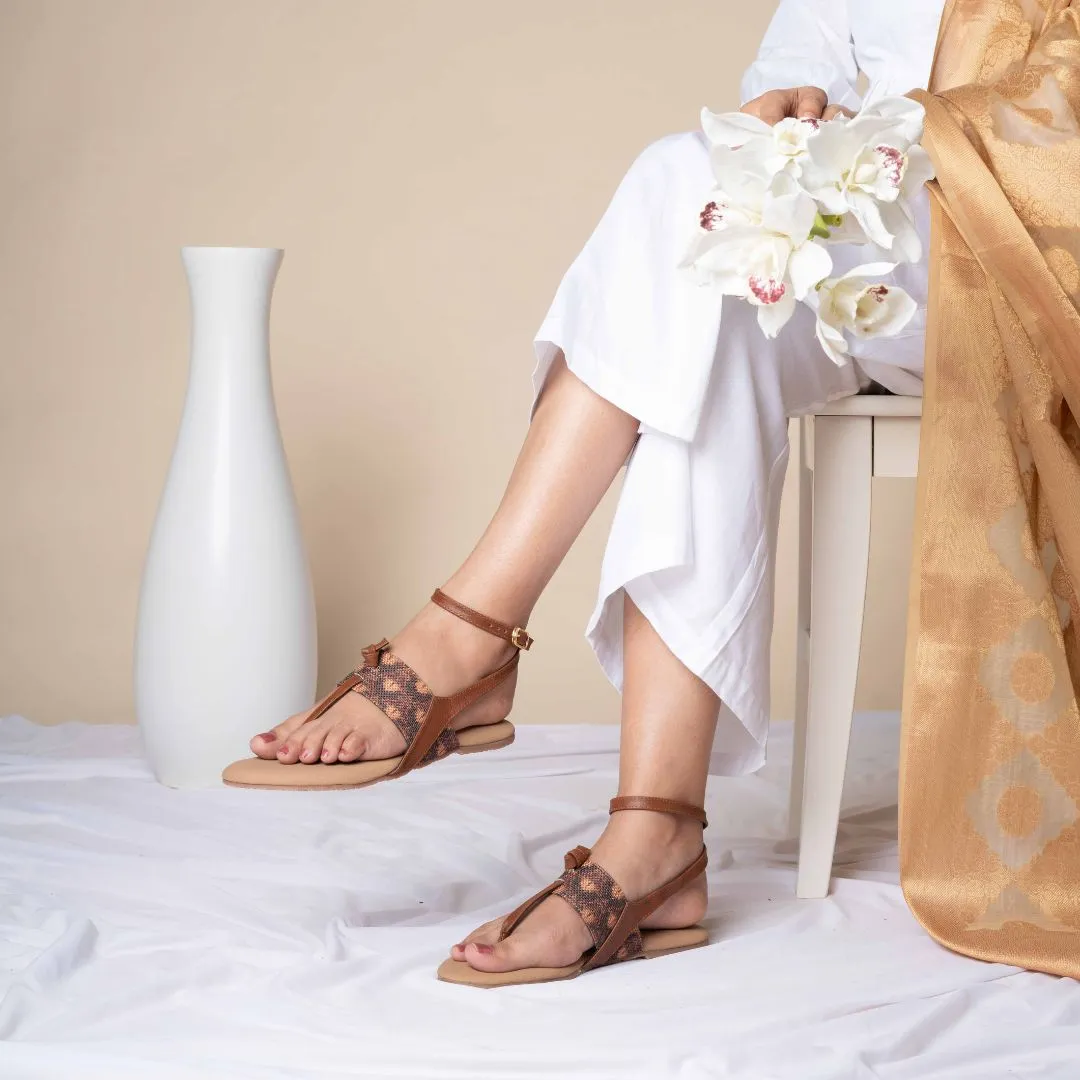 Mysore Garden T Strap Sandal