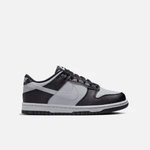 Nike Big Kids' Dunk Low Black Wolf Grey (GS)