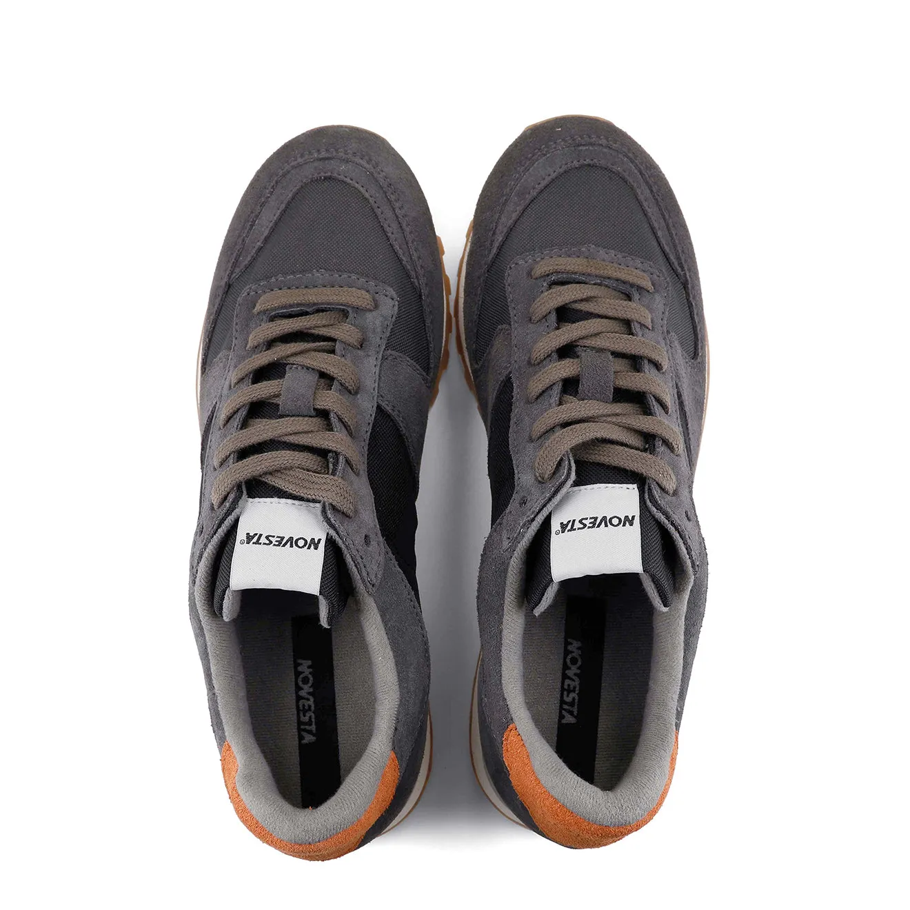 Novesta Marathon Trail Trainers Black / Grey / Transparent