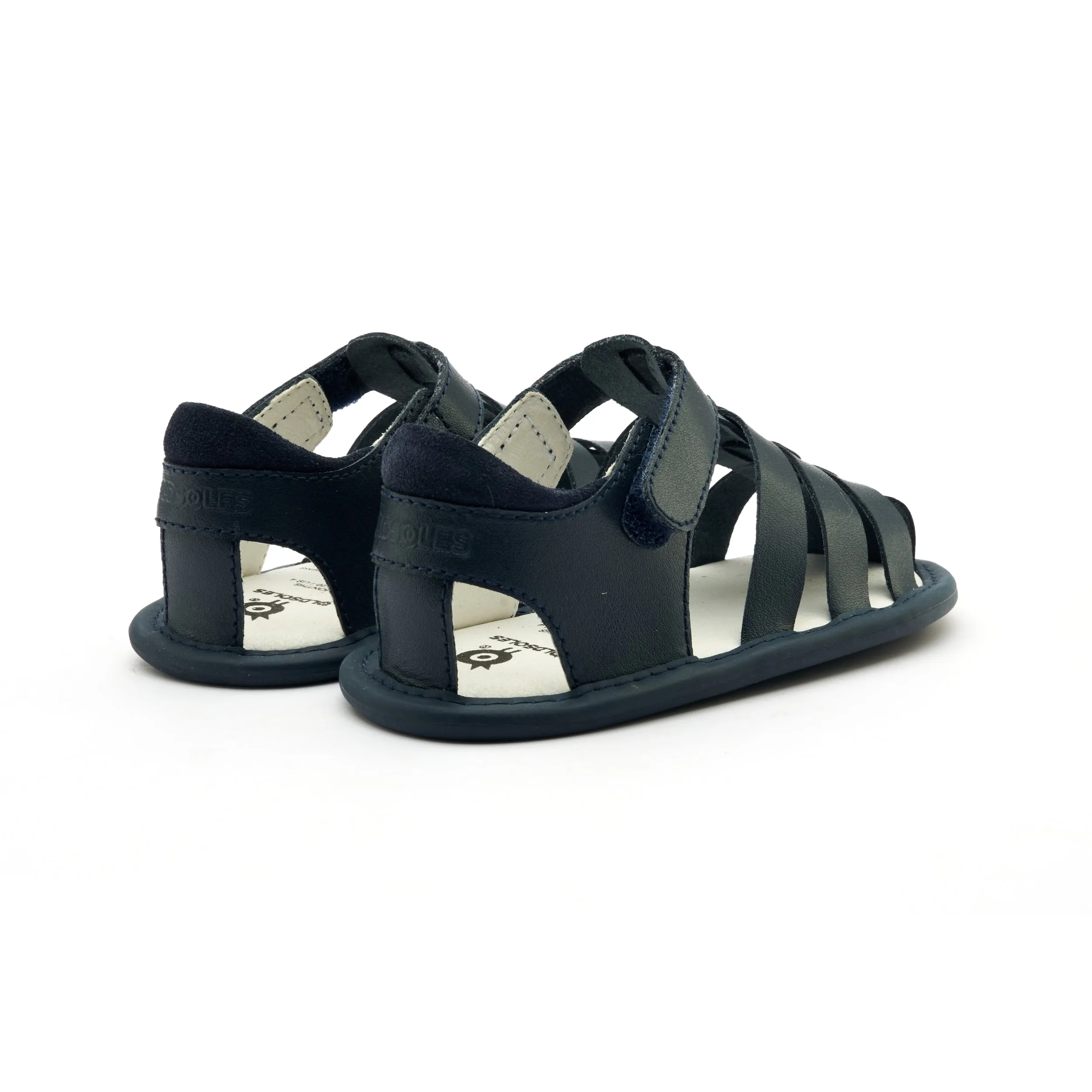 Old Soles Boy's 3020 Splash Away Sandals - Navy / Navy Sole