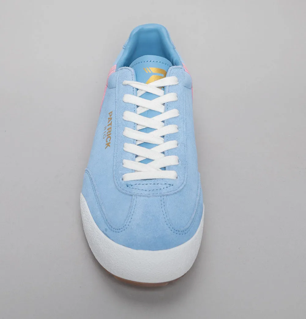 Patrick Rio Trainers Sky Blue/Pink