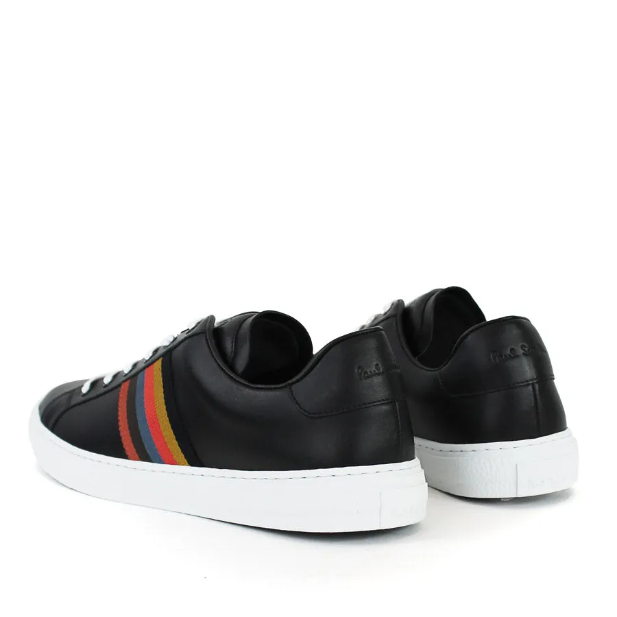 Paul Smith - Hansen 'Bright Stripe' Trainers in Black