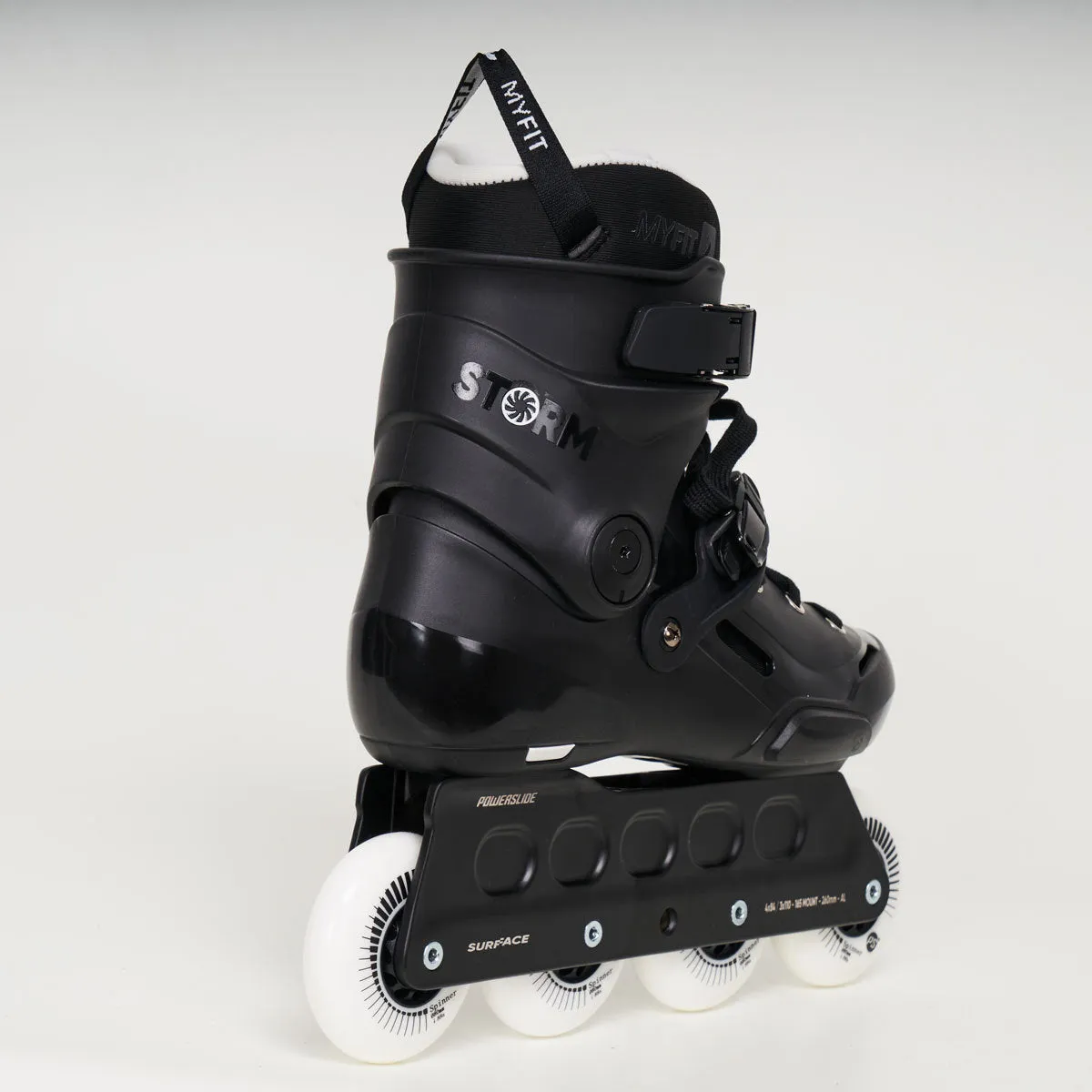 Powerslide Storm 80 Inline Skates - Unisex - Black