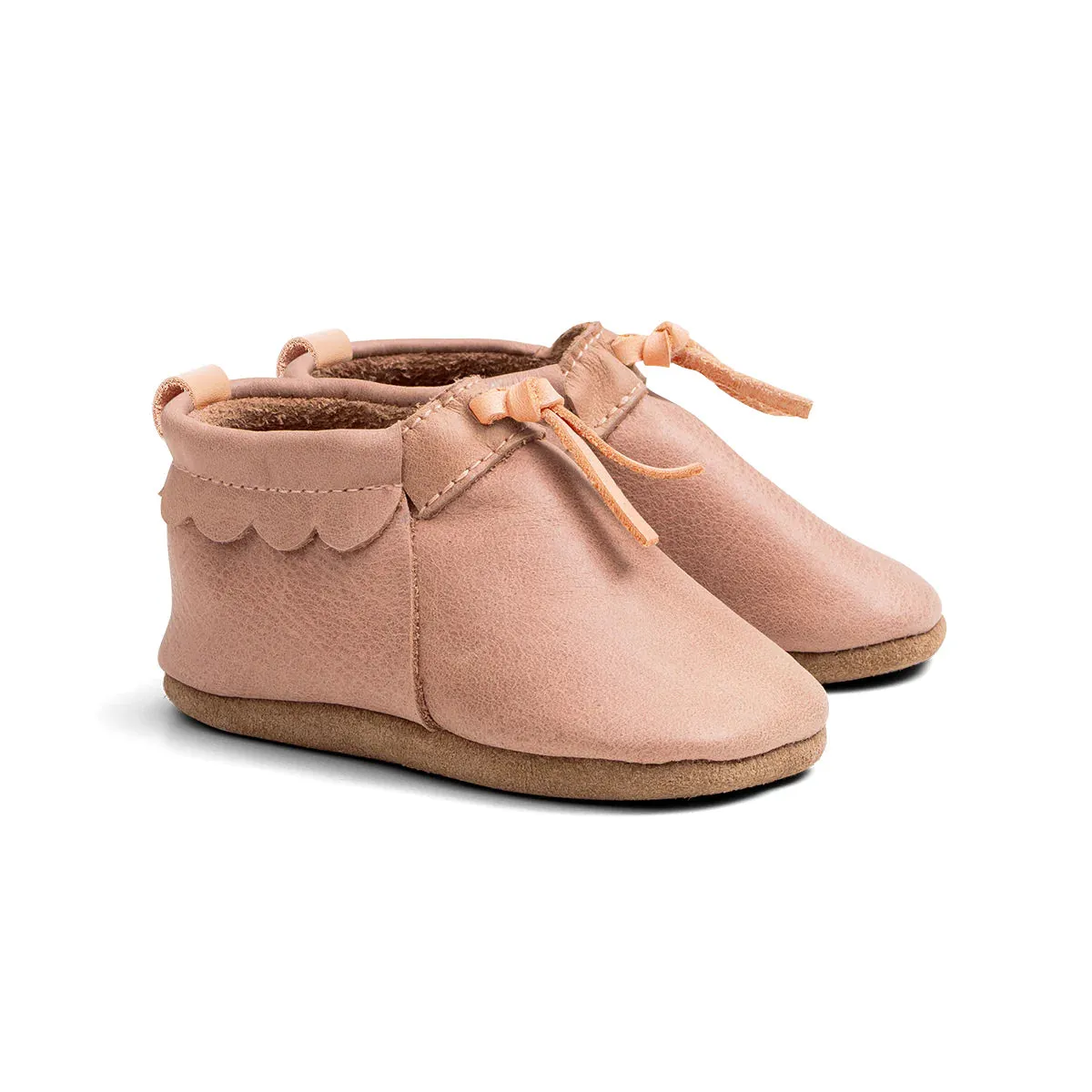 Pretty Brave Slip On Moccasins - Blush