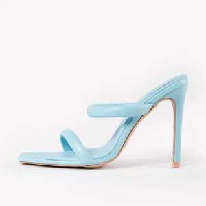 RAID Lillie Heeled Mule in Blue