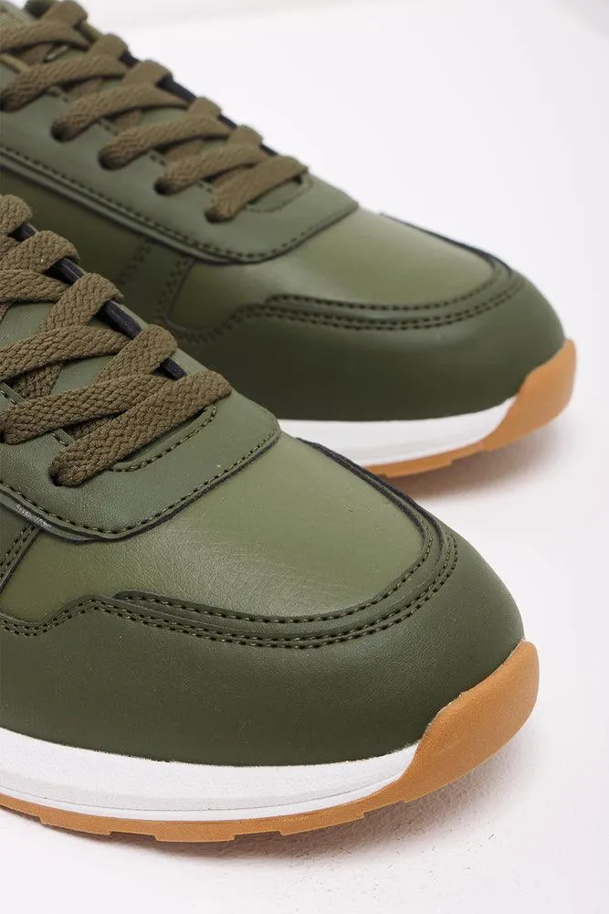 Retro Trainer Green