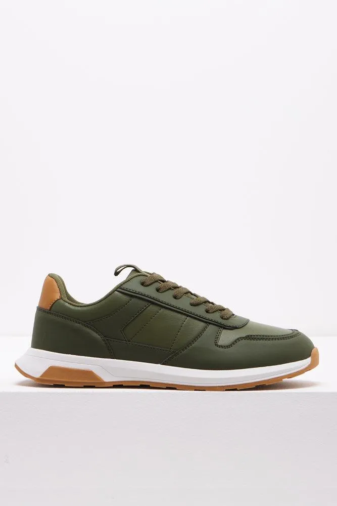 Retro Trainer Green