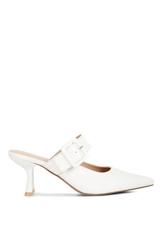 Rising Star Pointed Toe Mules