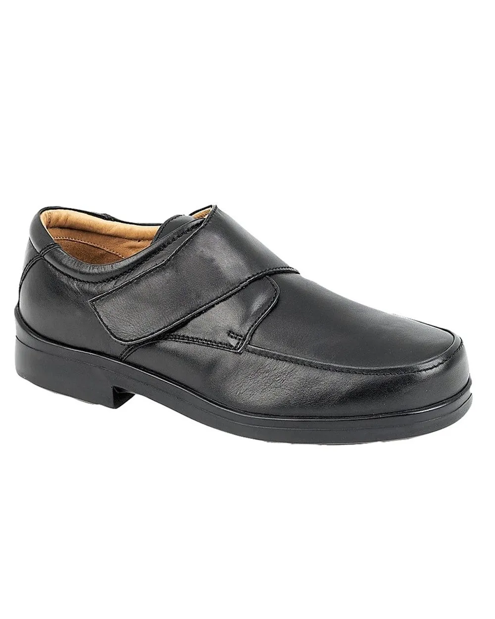 Roamers Mens Extra Wide Touch Fastening Casual Shoes