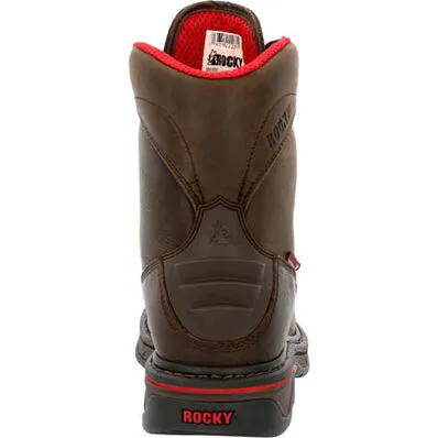 ROCKY IRON SKULL COMPOSITE WATERPROOF LACER WESTERN BOOT RKW0361