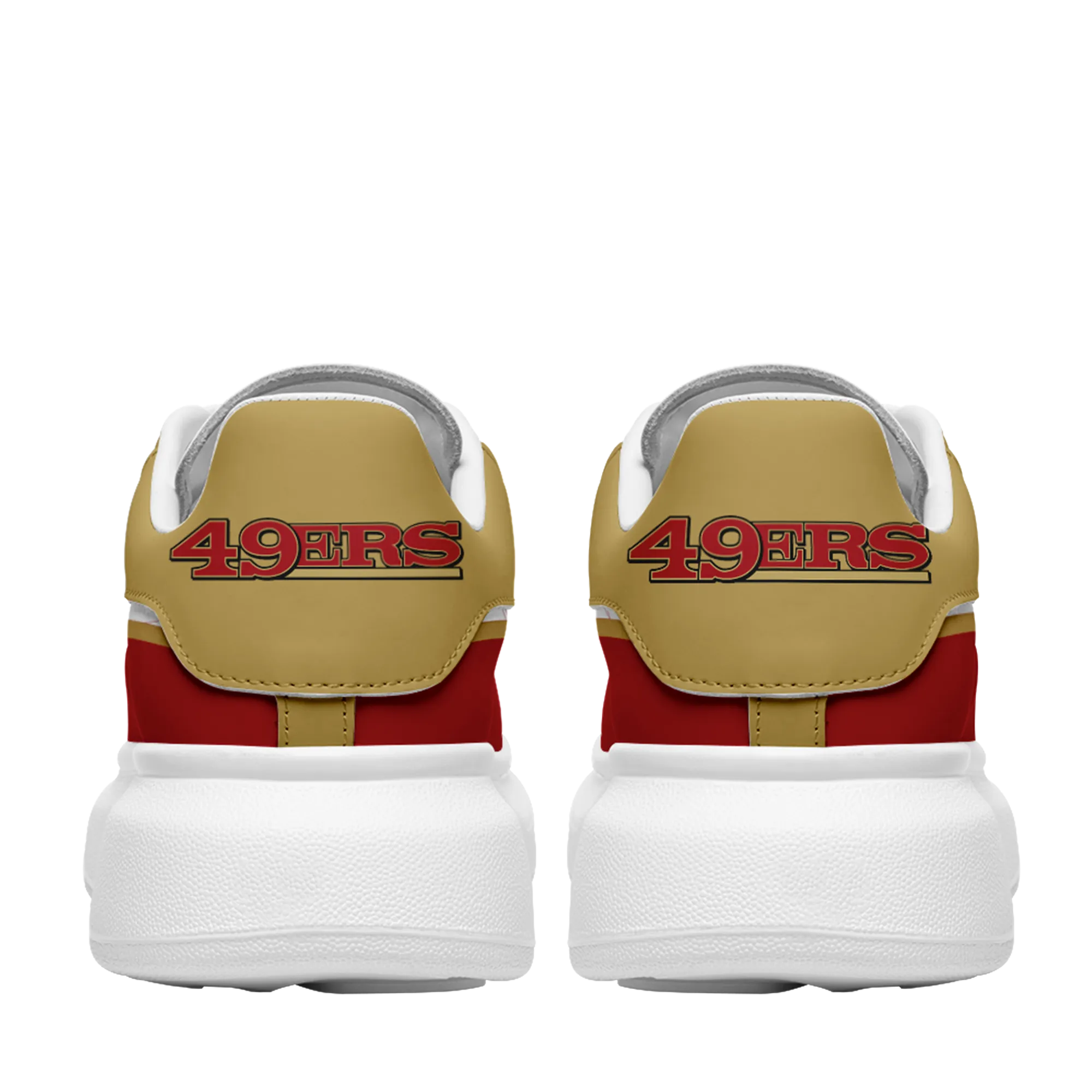 San Francisco 49ers- McQueen Shoes Unisex Fashionable Casual Shoes for Walking Comfortable and Breathable