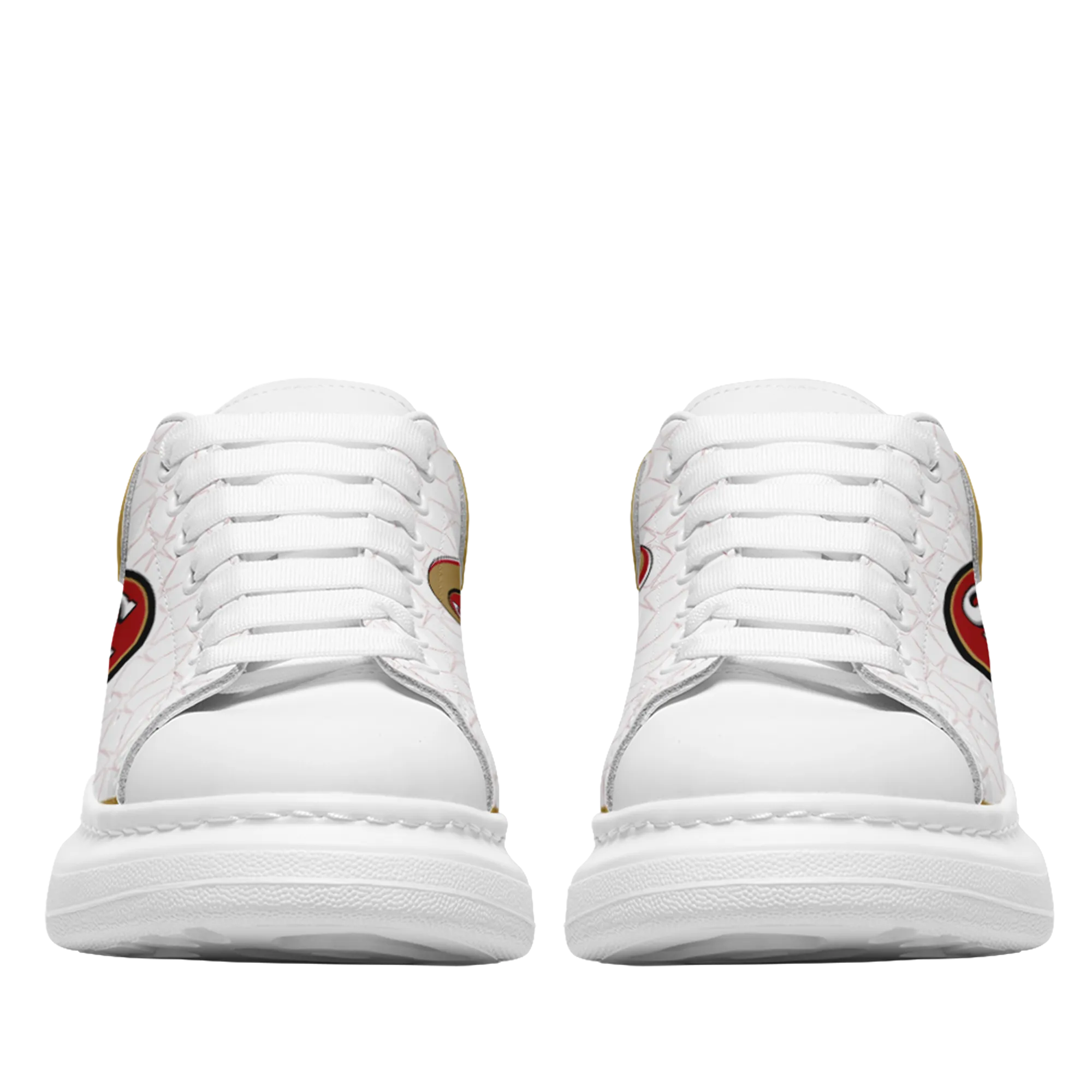 San Francisco 49ers- McQueen Shoes Unisex Fashionable Casual Shoes for Walking Comfortable and Breathable