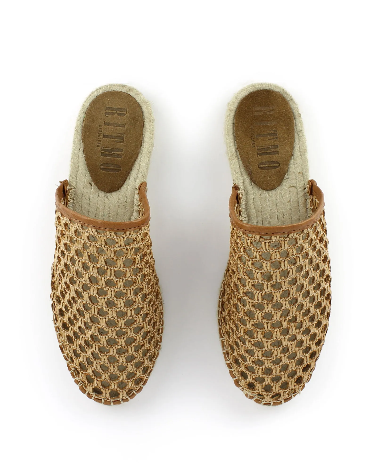 Tan Mule Woven