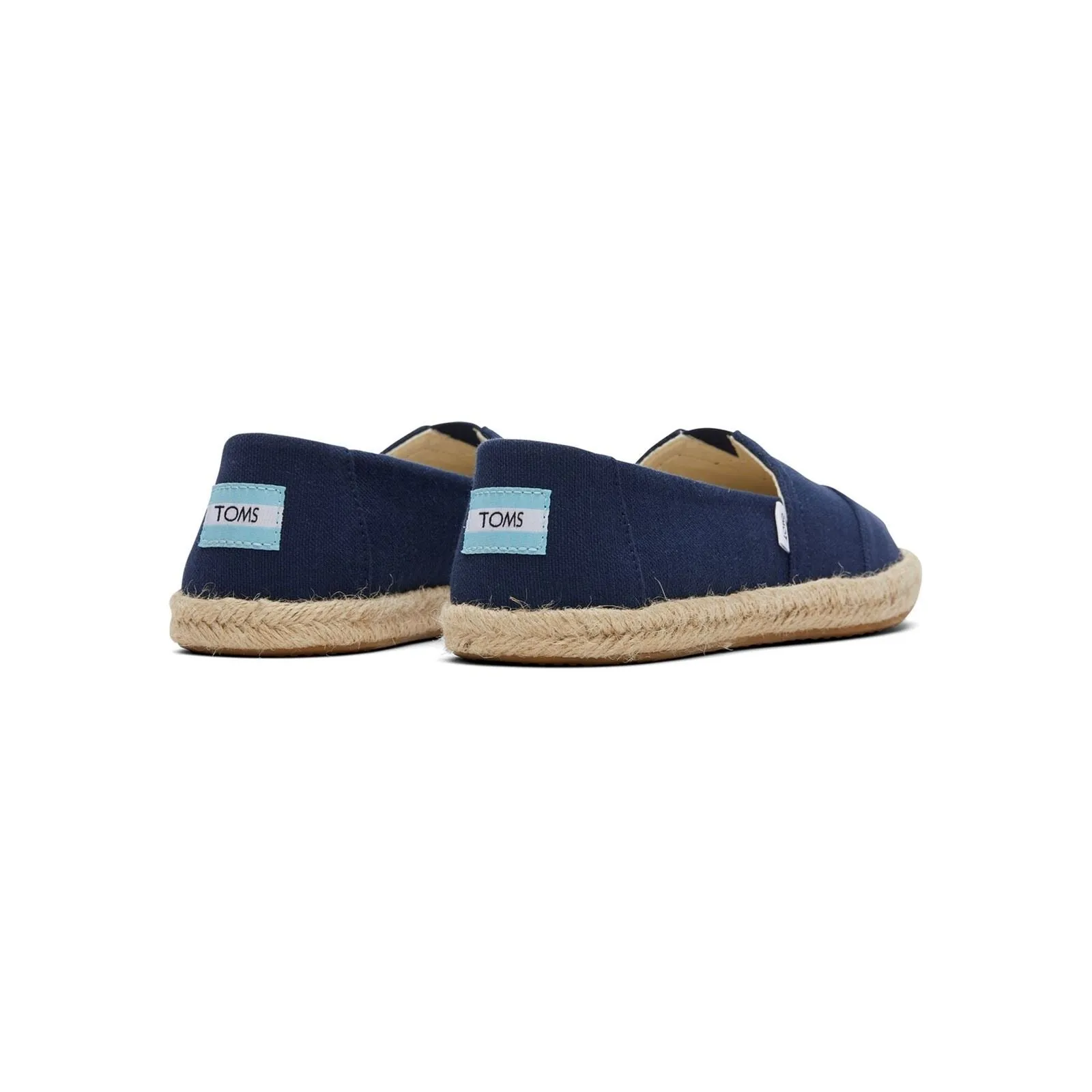 TOMS Alpargata Rope 100% Cotton Women's Navy Espadrilles