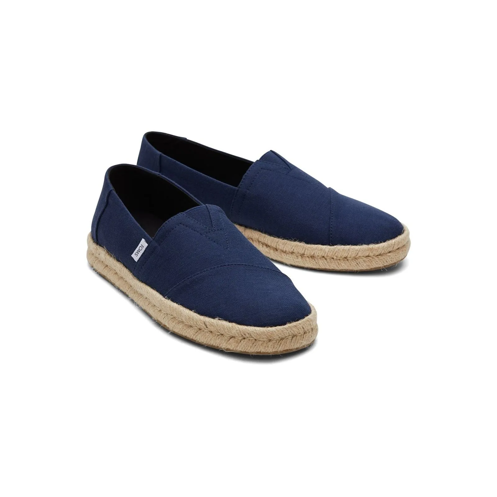 TOMS Alpargata Rope 2.0 100% Cotton Men's Navy Espadrilles