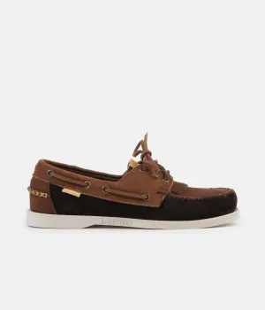 Universal Works x Sebago Portland Suede Shoes - Dark Brown