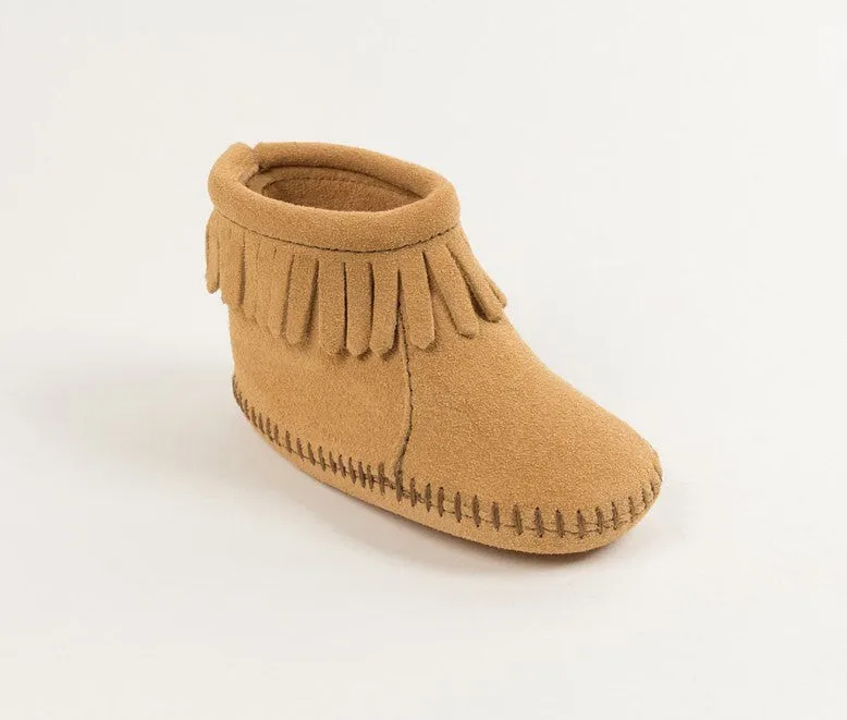 Velcro Back Flap Bootie