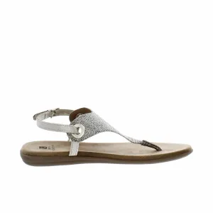 WHITE MOUNTAIN -  Breathable Side Buckle Thong Sandals