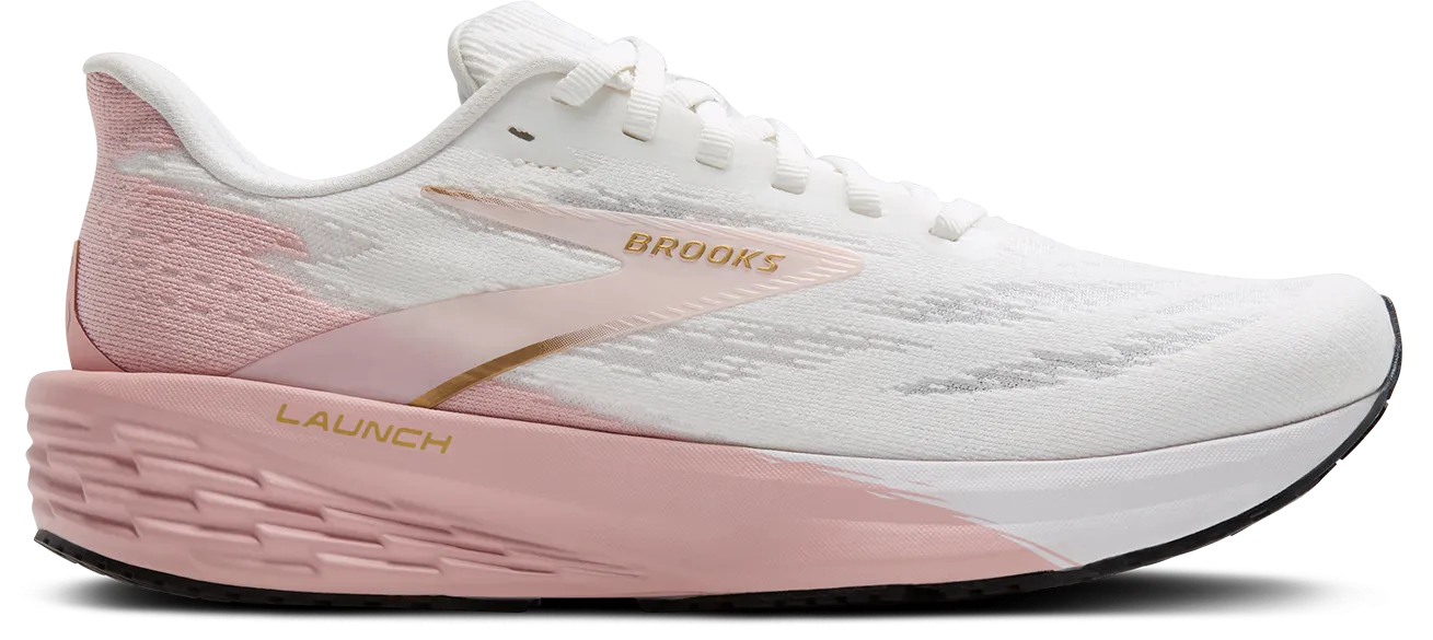 Women's Launch 11 (164 - White/Gold/Pink)