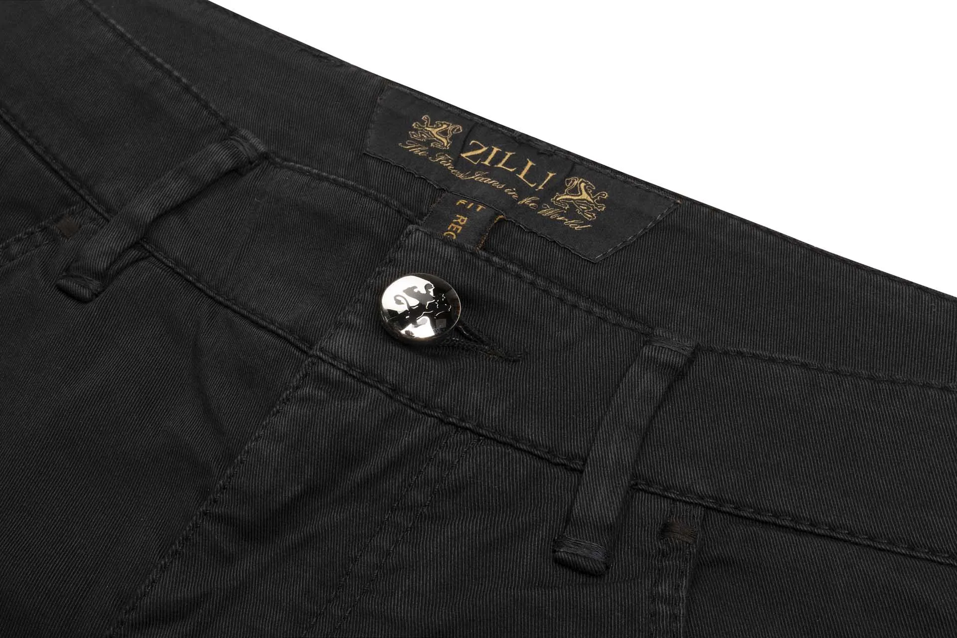 Zilli Regular Fit Bermuda Shorts with Embossed Calfskin Patch